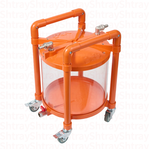 ВО1-000-0017 Вакуумный аккумулятор с ёмкостью для СОЖ, 17 л. фото 2