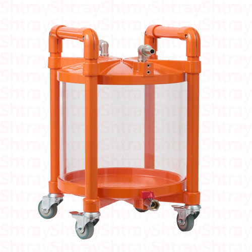 ВО1-000-0017 Вакуумный аккумулятор с ёмкостью для СОЖ, 17 л. фото 3