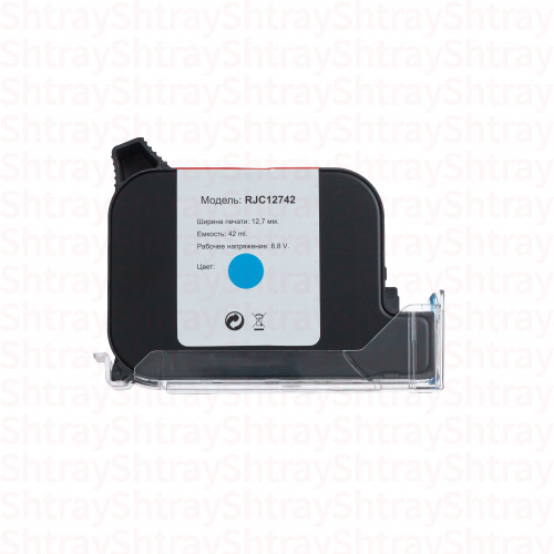 Картридж Маркиратора InkJet cartrige "Shtray" RJC12742 Blue 42 ml